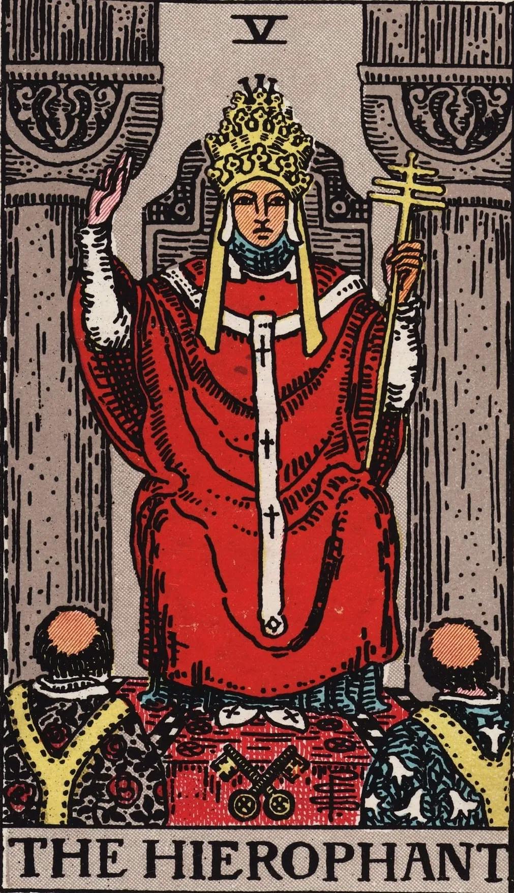 The Hierophant Card